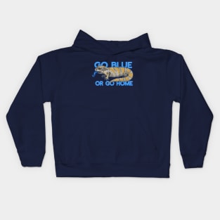 Go Blue or Go Home Kids Hoodie